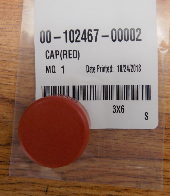 Hobart H600-L800-P660 Red Stop Button 00-102467-00002